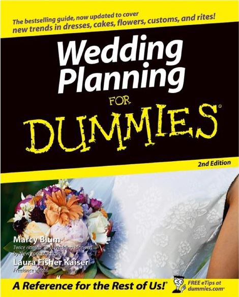 wedding planning dummies